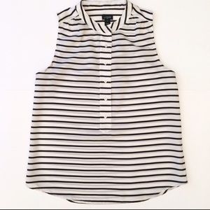 🎉MUST GO🎉J crew women’s striped popover top
